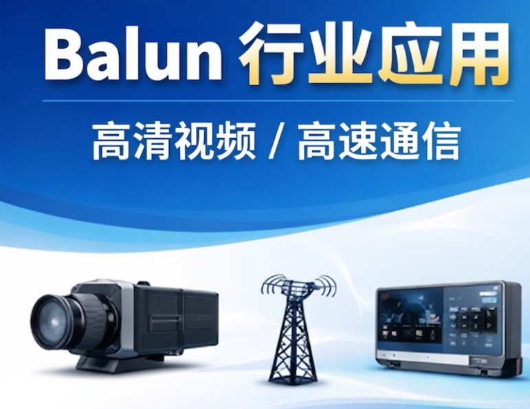 Balun在視頻、通信與RF系統中的應用
