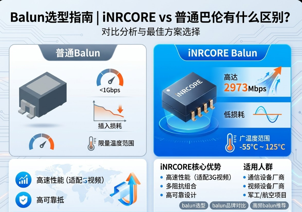 iNRCORE巴倫 vs 普通巴倫