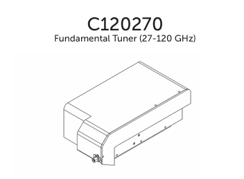 Focus C120270 Impedance Tuner27–120GHz高頻阻抗調諧器(On-Wafer Load Pull）